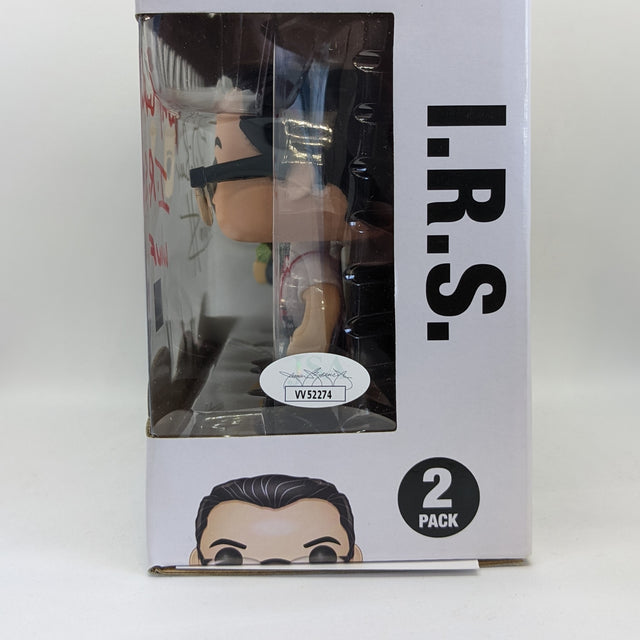 Million Dollar Man & IRS Signed 2-Pack (JSA COA) - PCA Designer Toys