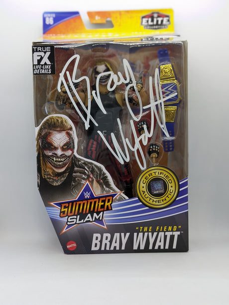 Bray Wyatt SummerSlam Signed Figure JSA COA - PCA Designer Toys