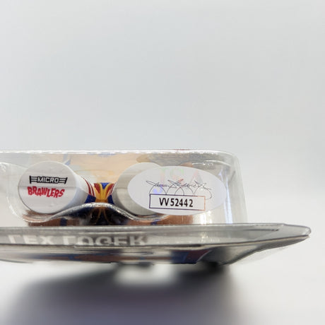 Lex Luger Signed Micro Brawler Chase JSA COA - PCA Designer Toys