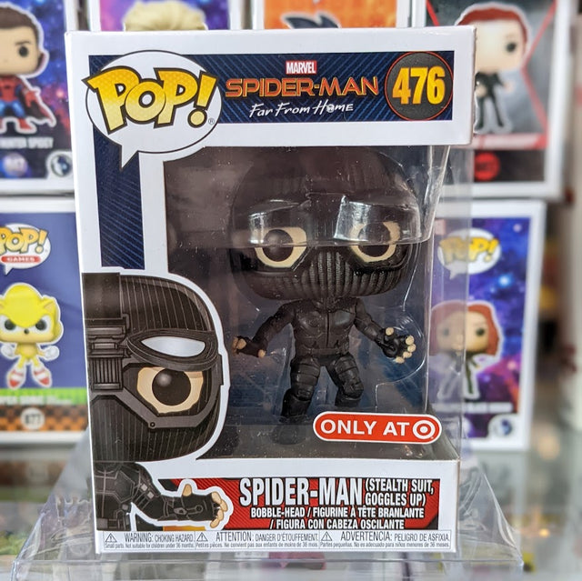 Spider-Man (Stealth Suit, Goggles Up) Pop!