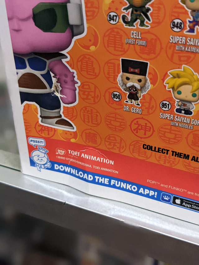 Dodoria 2021 Fall Convention exclusive Pop! (Damaged)