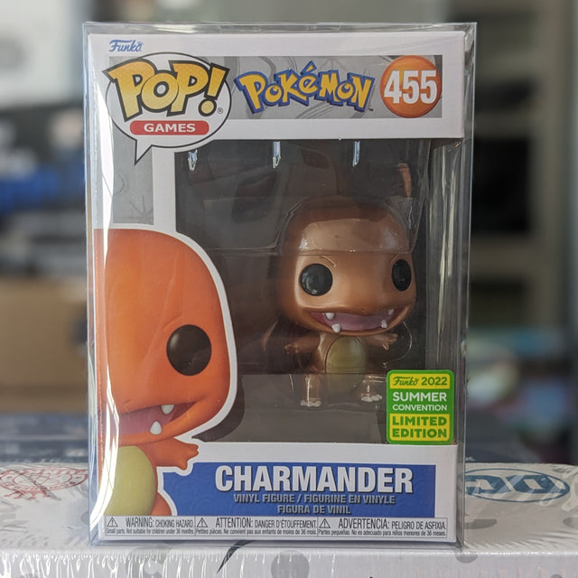 Charmander (metallic) convention exclusive Pop!