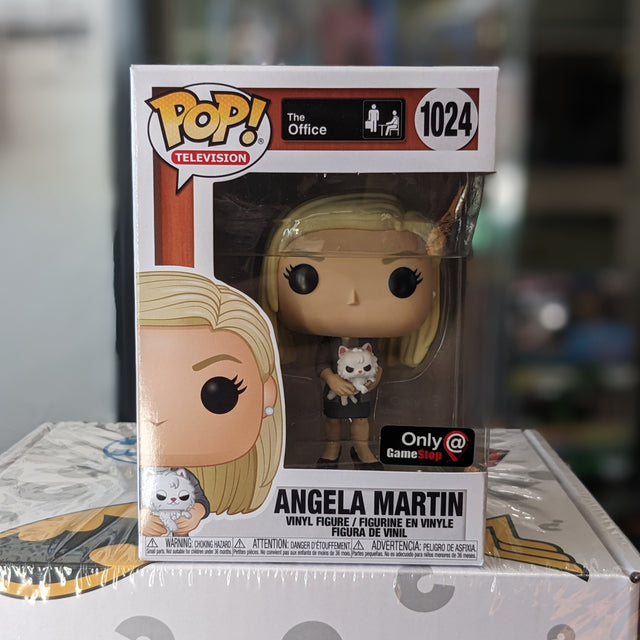 Angela Martin Holding Cats Pop!