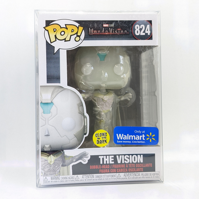The Vision GITD Walmart Pop! - PCA Designer Toys