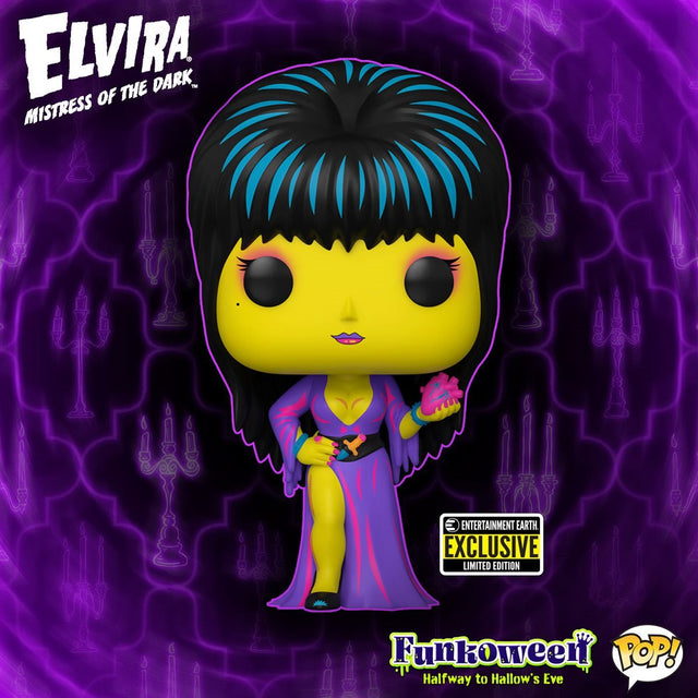 Elvira Blacklight Entertainment Earth exclusive Pop!