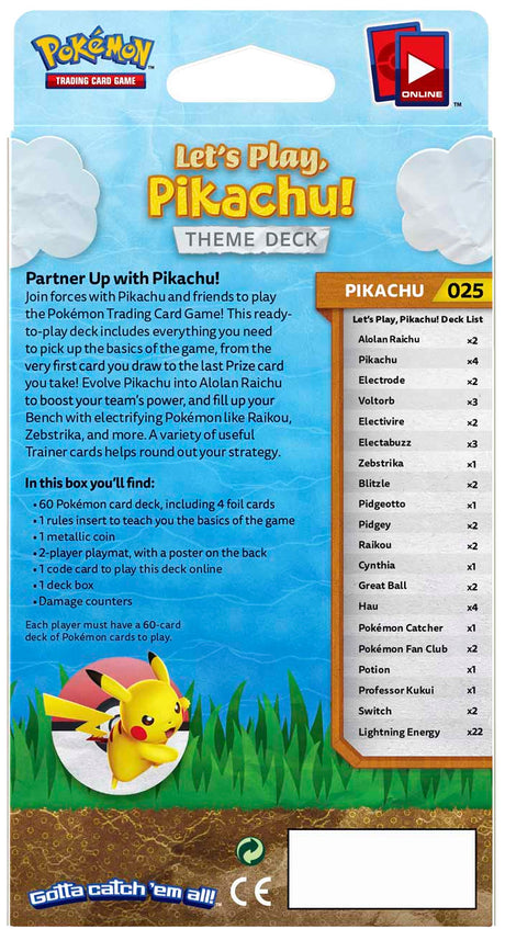 Theme Deck (Let's Play, Pikachu)