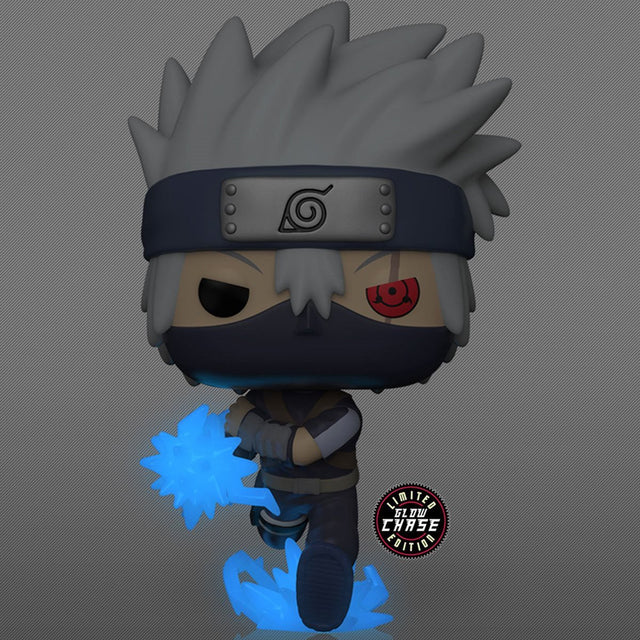Kakashi Hatake with Chidori Chase GITD AAA Anime exclusive Pop!