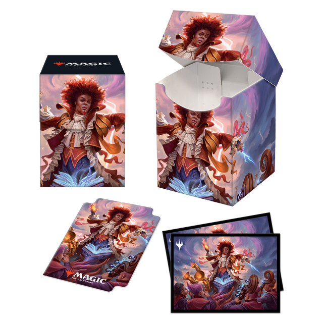 Ultra PRO: 100+ Deck Box / 100ct Sleeves - Commander 2021 (Prismari)
