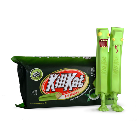 King Size Kill Kat Snake Venom Matcha 14.5” - PCA Designer Toys
