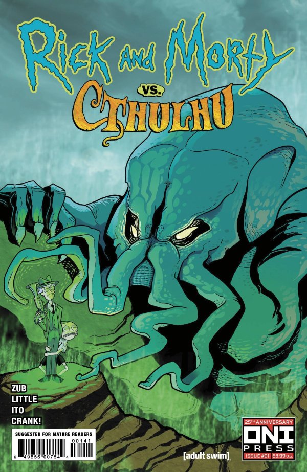 Rick and Morty vs. Cthulhu #1 Cover D Zub