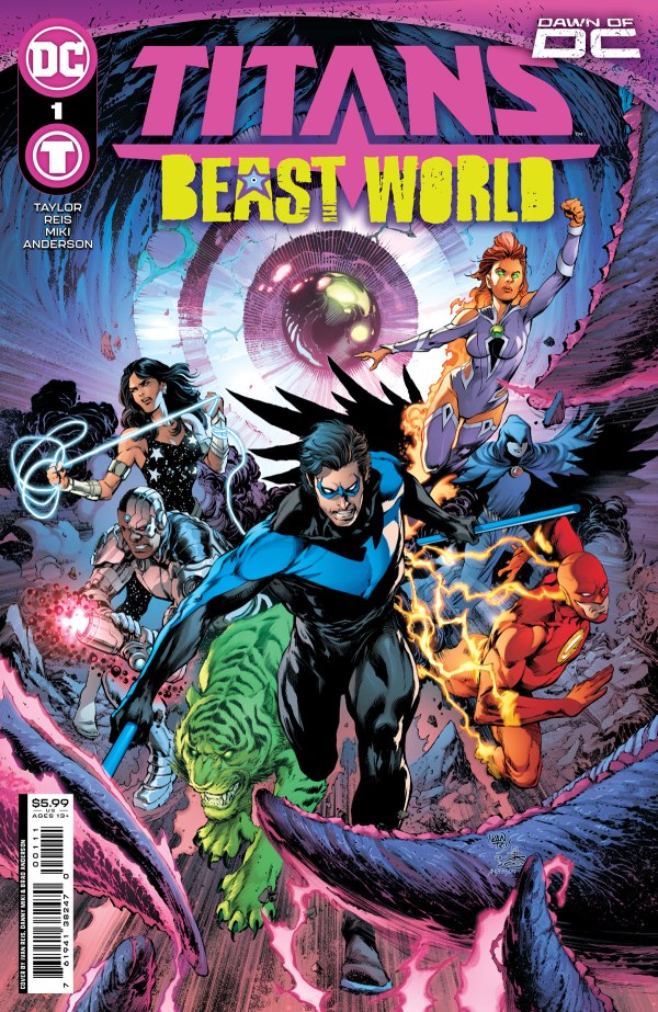 Titans Beast World #1 (Of 6) Main Cover