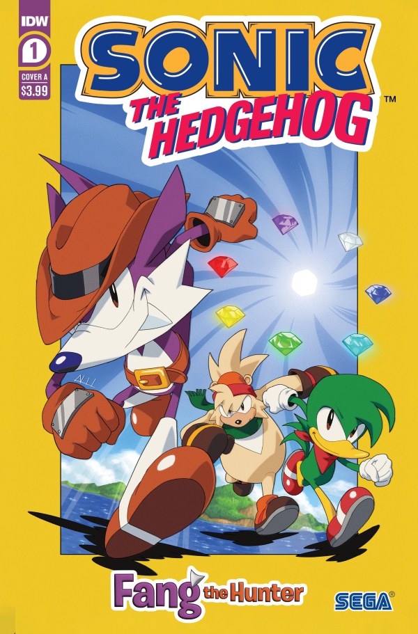 Sonic the Hedgehog: Fang the Hunter #1 Main Cover