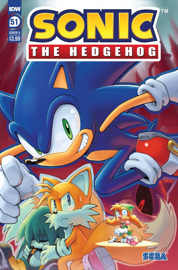 Sonic The Hedgehog #51 Main Cover
