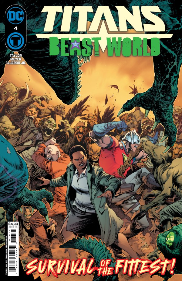 Titans Beast World #4 (Of 6) Main Cover