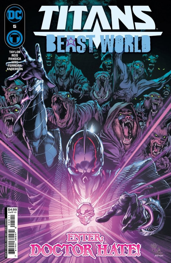 Titans Beast World #5 (of 6) Main Cover