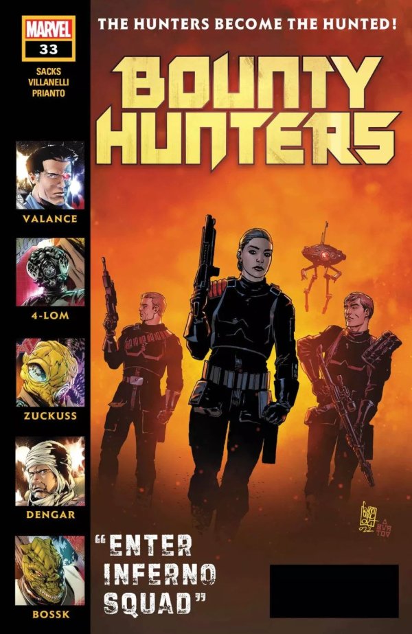 Star Wars: Bounty Hunters #33 Main Cover