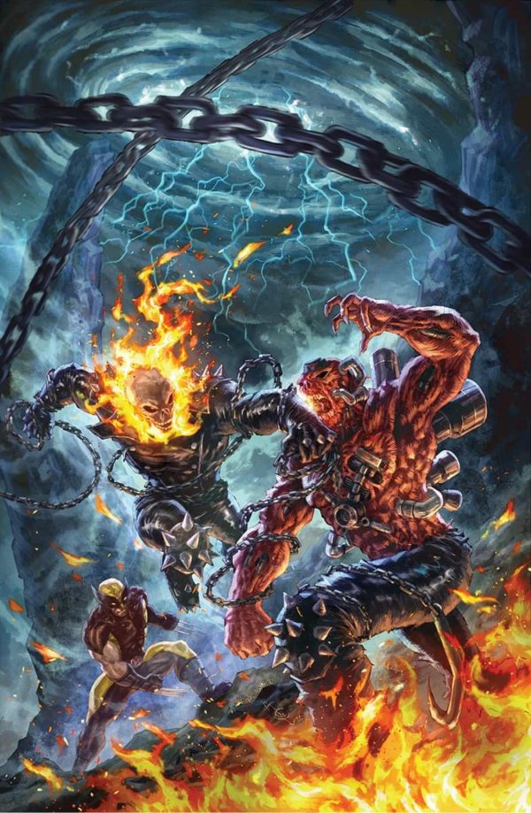 Ghost Rider #7 Alan Quah Virgin Variant B