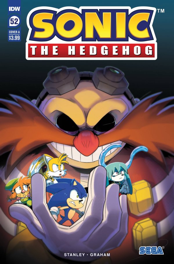 Sonic The Hedgehog #52 Main Cover
