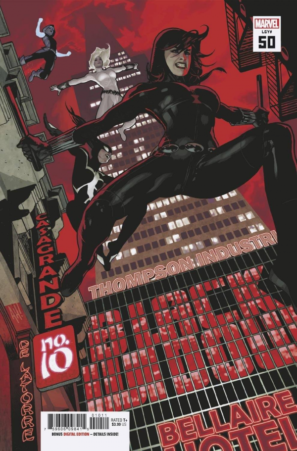 Black Widow #10 Main Cover - PCA Designer Toys