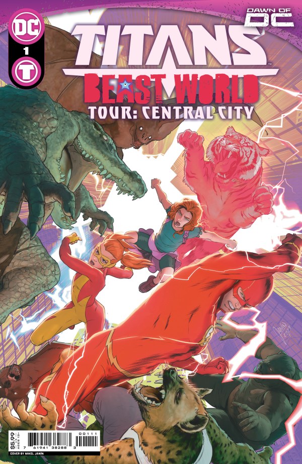 Titans Beast World Tour Central City #1 (One Shot) Main Cover