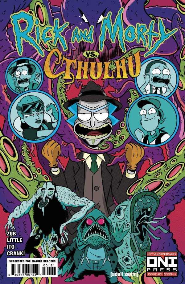 Rick and Morty vs. Cthulhu #1 Cover C Ellerby