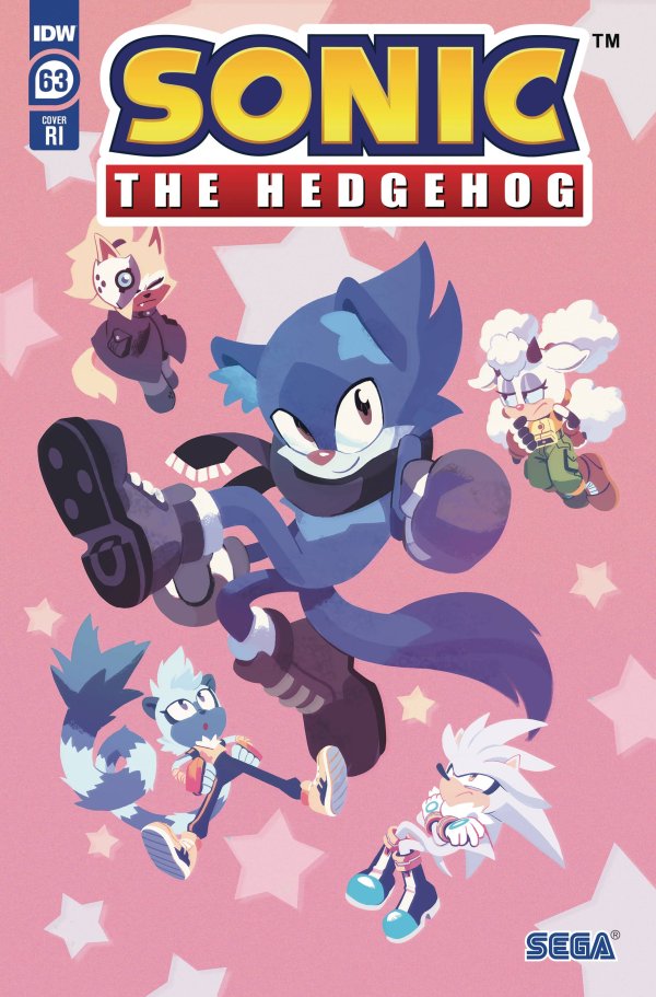 Sonic The Hedgehog #63 Cover RI 1:10 Fourdraine