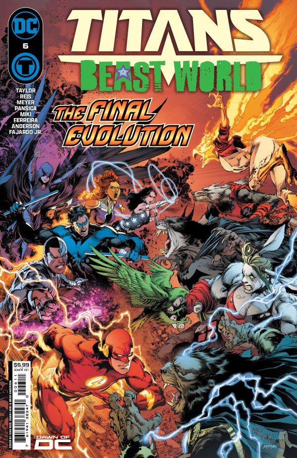 Titans Beast World #6 (of 6) Main Cover
