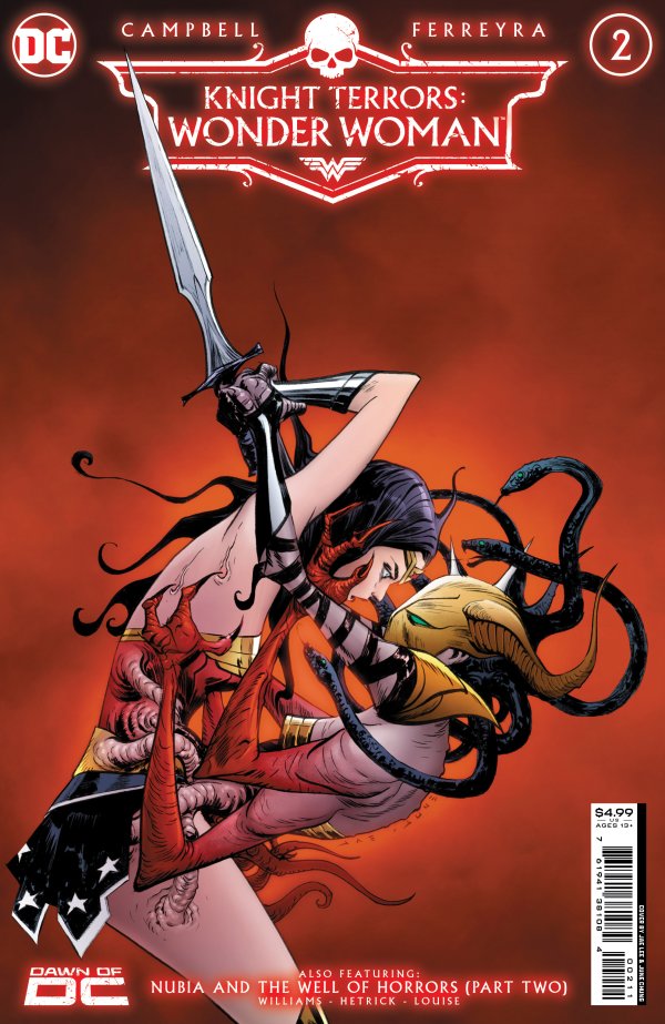 Knight Terrors Wonder Woman #2 Main Cover