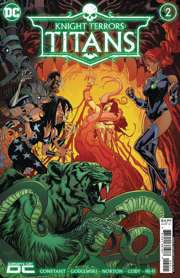 Knight Terrors Titans #2 Main Cover