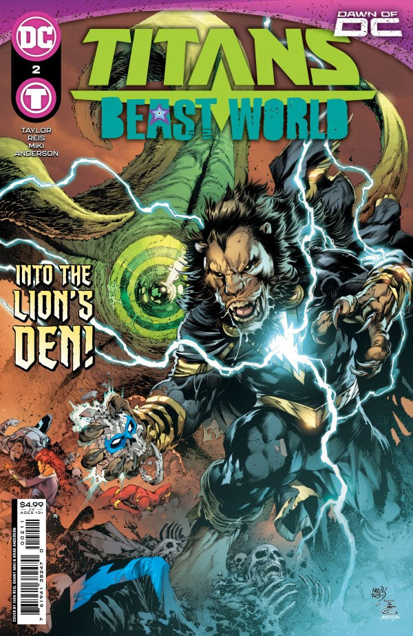 Titans Beast World #2 (Of 6) Main Cover