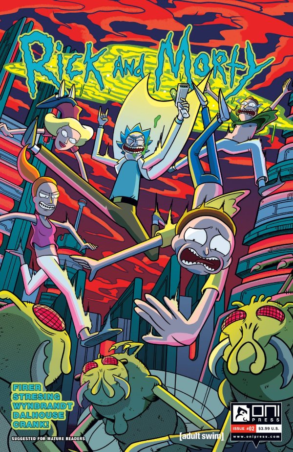 Rick and Morty #2 Cover B Ellerby