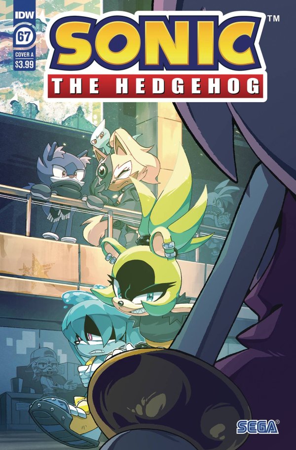 Sonic the Hedgehog #67 Main Cover