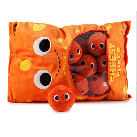 Yummy World XL Cheesy Puffs 24" Plush - PCA Designer Toys