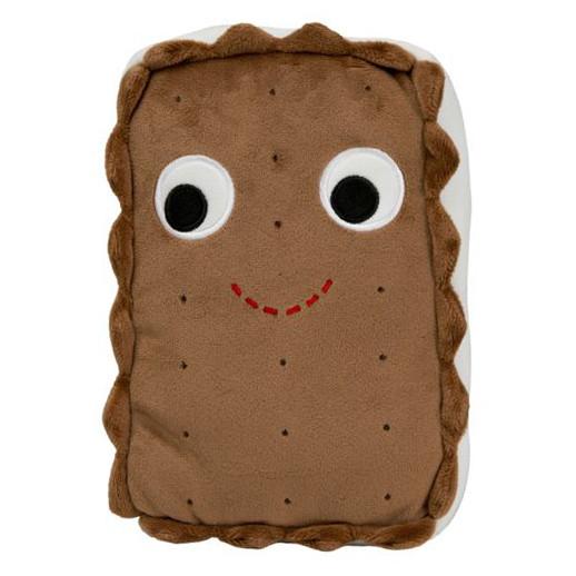 Yummy World Sandy the Ice Cream Sandwich 10" Plush Pillow - PCA Designer Toys