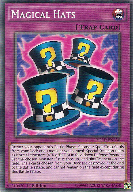 Magical Hats [YGLD-ENA38] Common - PCA Designer Toys