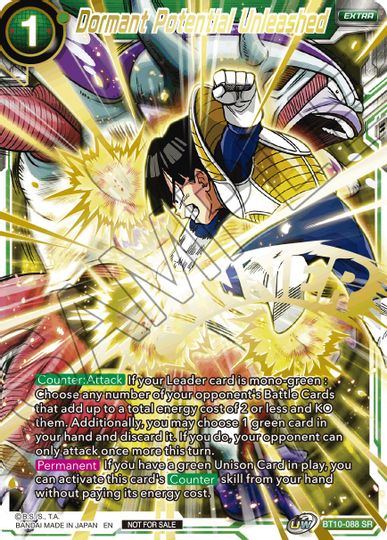 Dormant Potential Unleashed (Winner-Stamped) (BT10-088) [Tournament Promotion Cards] - PCA Designer Toys