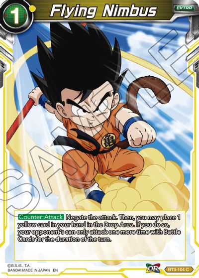 Flying Nimbus (Reprint) (BT3-104) [Battle Evolution Booster] - PCA Designer Toys