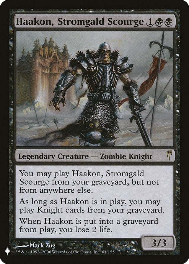 Haakon, Stromgald Scourge [Mystery Booster] - PCA Designer Toys
