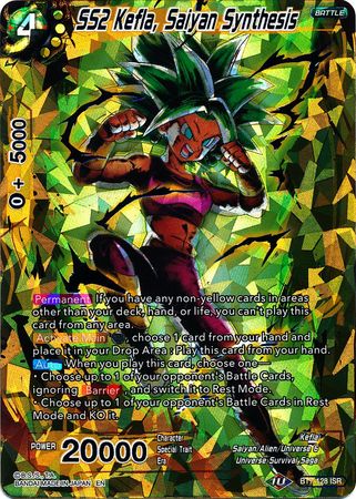 SS2 Kefla, Saiyan Synthesis (BT7-128) [Assault of the Saiyans] - PCA Designer Toys