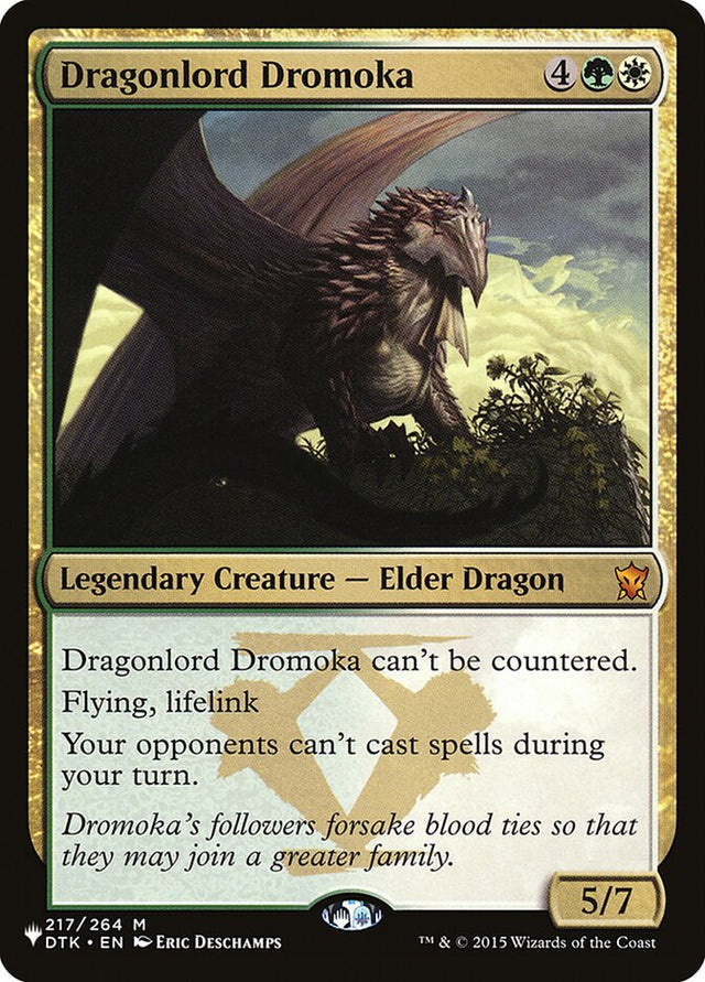 Dragonlord Dromoka [The List] - PCA Designer Toys