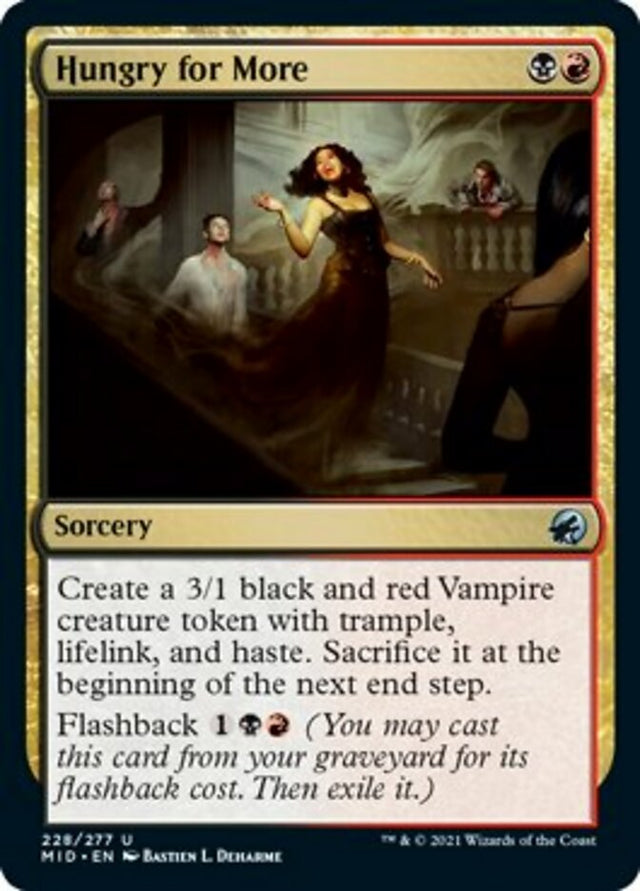 Hungry for More [Innistrad: Midnight Hunt] - PCA Designer Toys