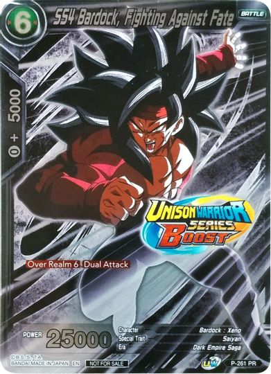SS4 Bardock, Fighting Against Fate (Event Pack 08) (P-261) [Tournament Promotion Cards] - PCA Designer Toys