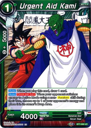 Urgent Aid Kami (BT7-066) [Assault of the Saiyans] - PCA Designer Toys