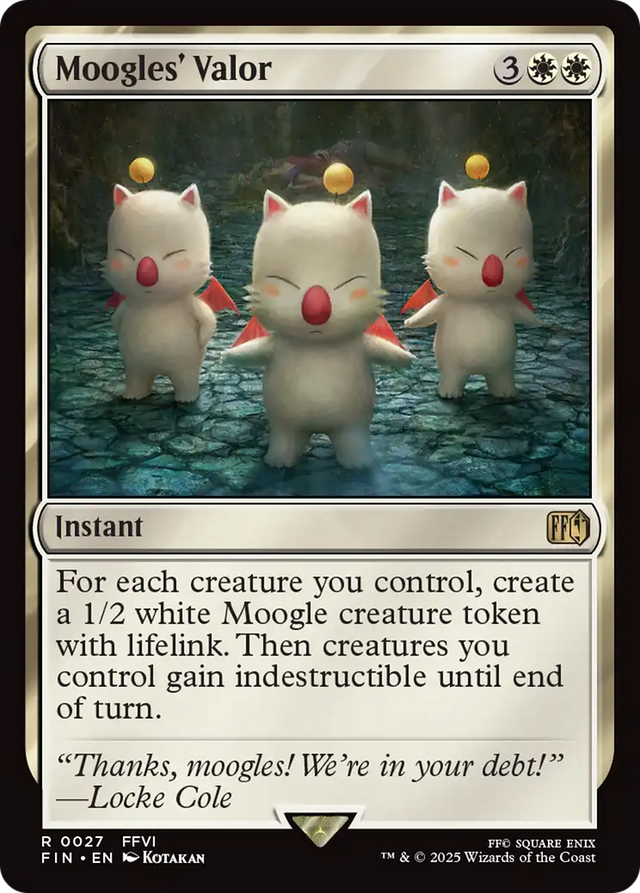 Moogles' Valor [FINAL FANTASY] - PCA Designer Toys
