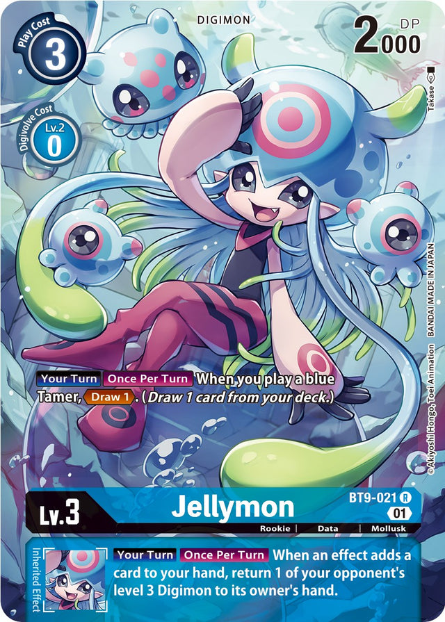 Jellymon [BT9-021] (Alternate Art) [X Record] - PCA Designer Toys