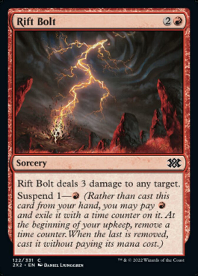 Rift Bolt [Double Masters 2022] - PCA Designer Toys