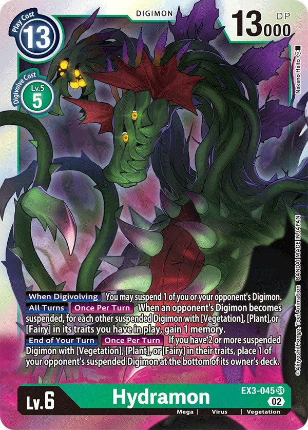 Hydramon [EX3-045] [Draconic Roar] - PCA Designer Toys