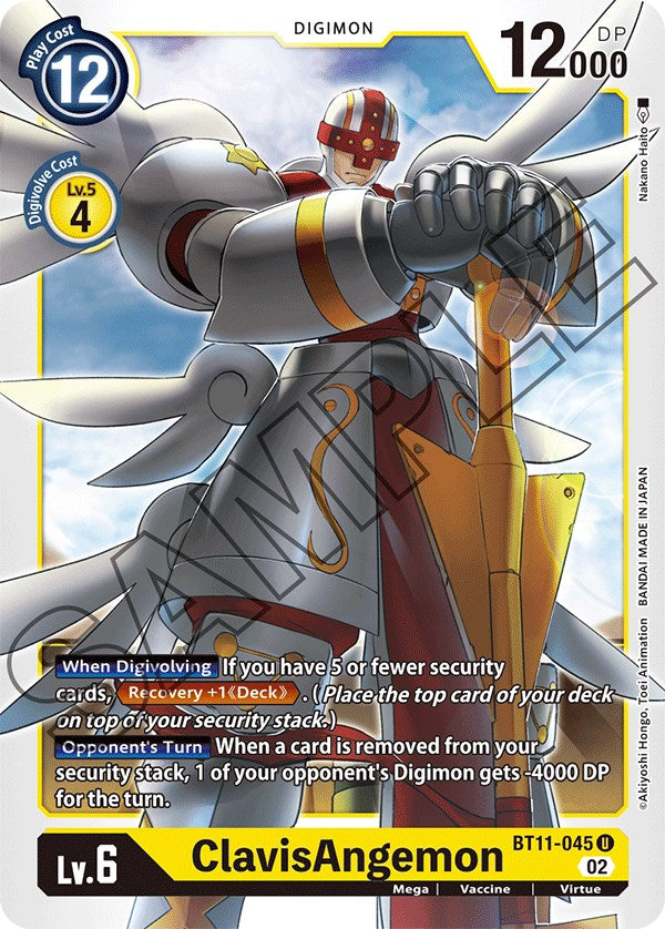 ClavisAngemon [BT11-045] [Dimensional Phase] - PCA Designer Toys