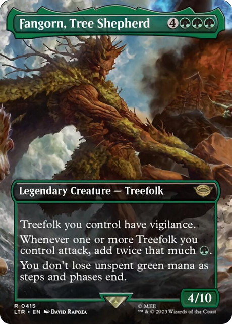 Fangorn, Tree Shepherd (Borderless Alternate Art) [The Lord of the Rings: Tales of Middle-Earth]