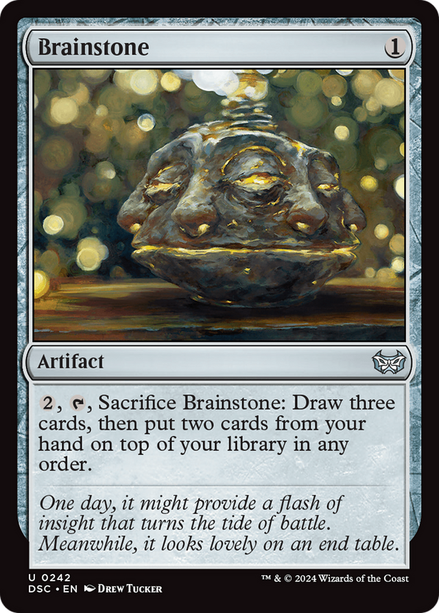 Brainstone [Duskmourn: House of Horror Commander] - PCA Designer Toys